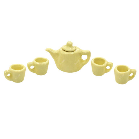 Dollhouse Colorful Tea Set Lovely