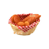 Dollhouse Accessories  Mini Breads in A Basket