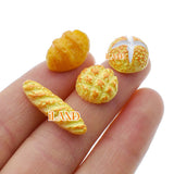 Dollhouse Accessories Mini Bread 4pcs