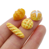 Dollhouse Accessories Mini Bread 4pcs