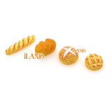 Dollhouse Accessories Mini Bread 4pcs