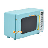 iLAND Dollhouse Accessories Miniature Microwave on 1:12 scale (Blue)