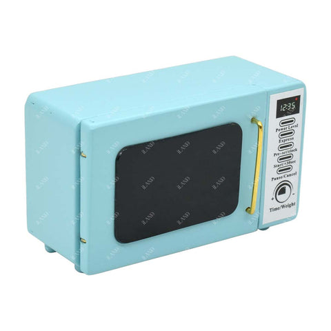 Dollhouse Accessories Miniature Microwave on 1:12 scale (Blue)