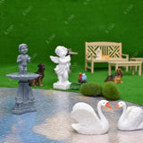 Dollhouse Accessories Garden Statue Garden Boy