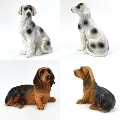 4PCS Mini Dog Figures