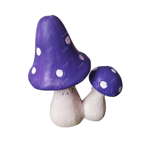 Fairy Garden Ornaments Resin Mushrooms Figurines Outdoor Statues