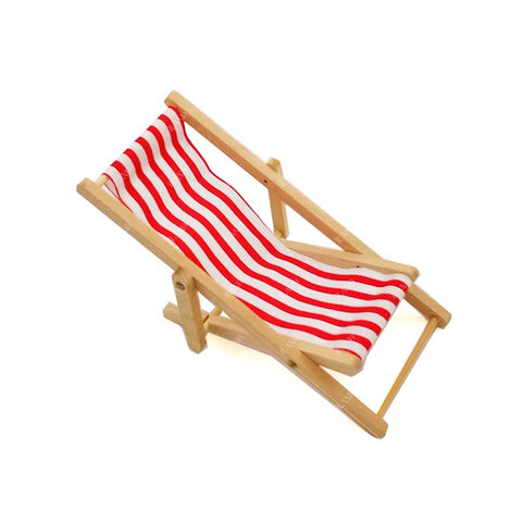 Dollhouse Accessories Beach Chair 2pcs