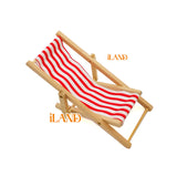 Dollhouse Accessories Beach Chair 2pcs