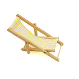 Dollhouse Accessories Beach Chair 2pcs