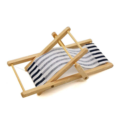 Dollhouse Accessories Beach Chair 2pcs