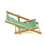 Dollhouse Accessories Beach Chair 2pcs