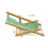 Dollhouse Accessories Beach Chair 2pcs