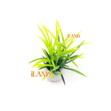 Dollhouse Mini Plastic Green Plants 4pcs