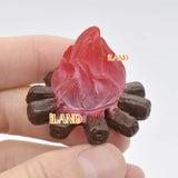 iLAND Dollhouse Accessories Miniature Campfire