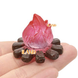 iLAND Dollhouse Accessories Miniature Campfire