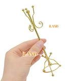 Golden Miniature Coat Rack & Full Length Mirror