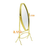 Golden Miniature Coat Rack & Full Length Mirror