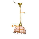 Dollhouse Plug-In Model White Tiffany Chandelier Luxury