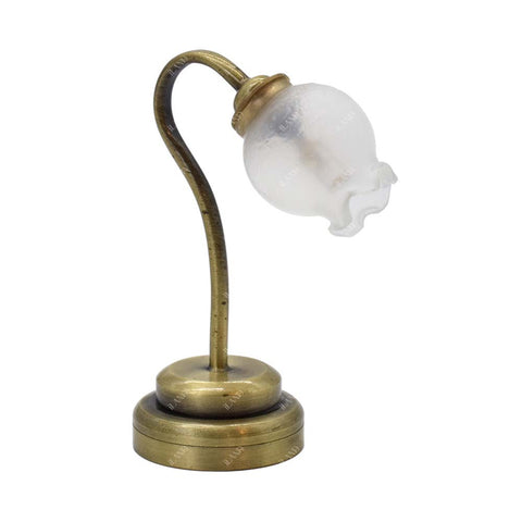 Dollhouse Vintage Flower-shaped Table Lamp