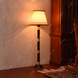 Dollhouse Plug-In Model Gold Edge Floor Lamp