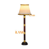 Dollhouse Electromagnetic Model Gold Edge Floor Lamp