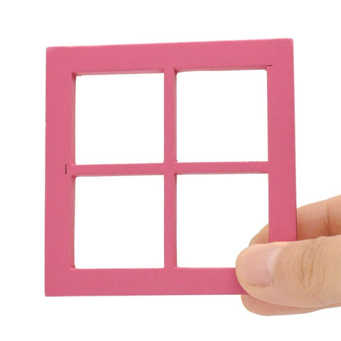 Miniature Dollhouse Square Window