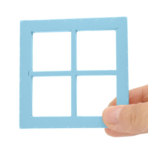 Miniature Dollhouse Square Window