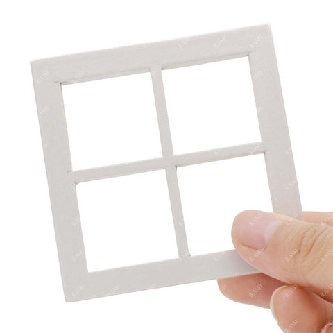 Miniature Dollhouse Square Window