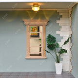 Neoclassical Dollhouse Window