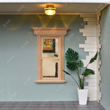 Neoclassical Dollhouse Window