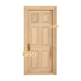 iLAND Miniature Dollhouse Wooden Door