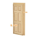 iLAND Miniature Dollhouse Wooden Door