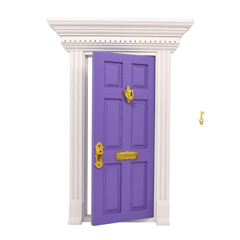 Miniature Dollhouse Classic Entry Door