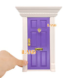 iLAND Miniature Dollhouse Classic Entry Door