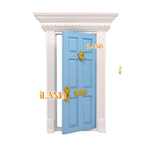 iLAND Miniature Dollhouse Classic Entry Door