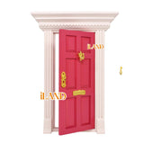 iLAND Miniature Dollhouse Classic Entry Door