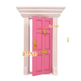 iLAND Miniature Dollhouse Classic Entry Door