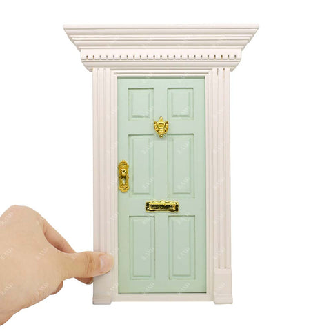 Miniature Dollhouse Classic Entry Door