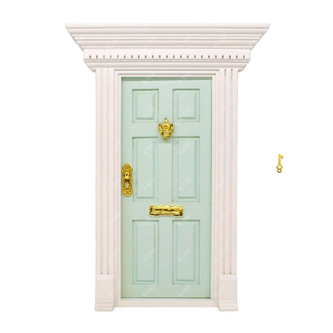 Miniature Dollhouse Classic Entry Door