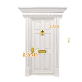 iLAND Miniature Dollhouse Classic Entry Door