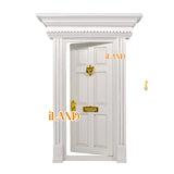 iLAND Miniature Dollhouse Classic Entry Door