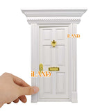 iLAND Miniature Dollhouse Classic Entry Door