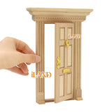 iLAND Neoclassical Miniature Dollhouse Entry Door Set