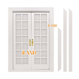 iLAND Miniature Dollhouse French Doors