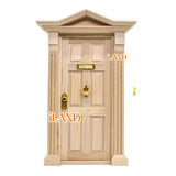 iLAND Miniature Dollhouse Front Door