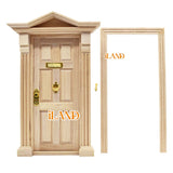 iLAND Miniature Dollhouse Front Door