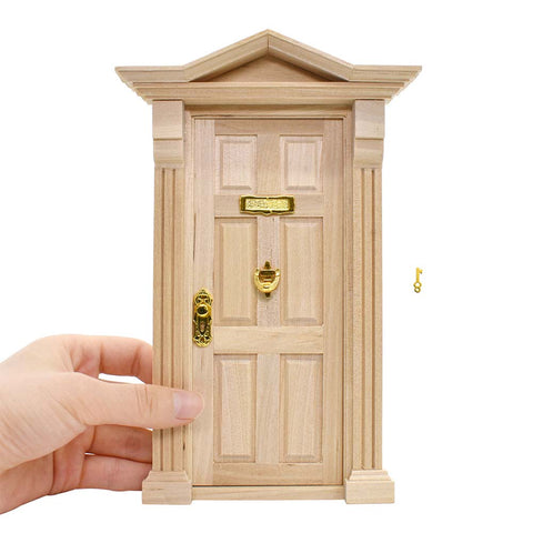 Miniature Dollhouse Front Door