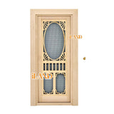 iLAND Miniature Dollhouse Front Door