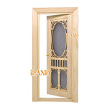 iLAND Miniature Dollhouse Front Door