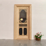 iLAND Miniature Dollhouse Front Door